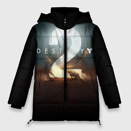 Женская зимняя куртка Destiny 2 / 3D-Черный – фото 1