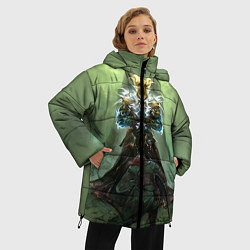 Куртка зимняя женская TES: Heaven Knight, цвет: 3D-светло-серый — фото 2