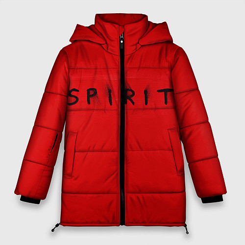 Женская зимняя куртка DM: Red Spirit / 3D-Черный – фото 1