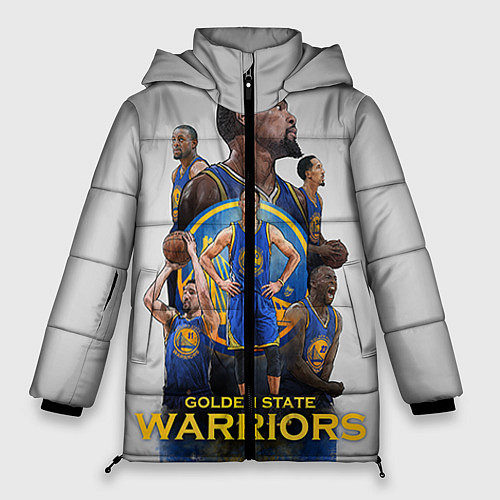 Женская зимняя куртка Golden State Warriors 9 / 3D-Черный – фото 1