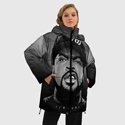 Куртка зимняя женская Ice Cube: Gangsta, цвет: 3D-светло-серый — фото 2