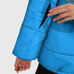 Куртка зимняя женская Half-Portal, цвет: 3D-светло-серый — фото 2