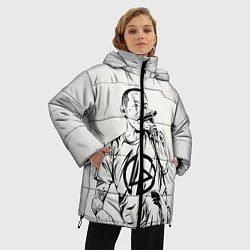 Куртка зимняя женская Честер Беннингтон, цвет: 3D-красный — фото 2