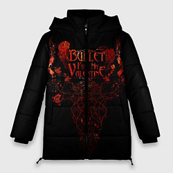 Куртка зимняя женская Bullet For My Valentine, цвет: 3D-черный
