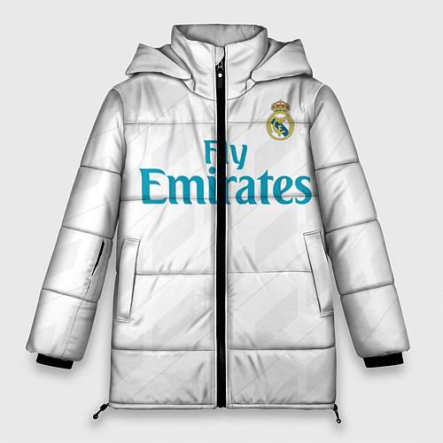 Женская зимняя куртка Real Madrid / 3D-Черный – фото 1