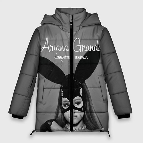 Женская зимняя куртка Ariana Grande: Rabbit / 3D-Красный – фото 1