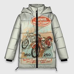 Куртка зимняя женская JAWA, цвет: 3D-черный