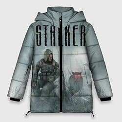 Куртка зимняя женская STALKER: Dusk, цвет: 3D-красный