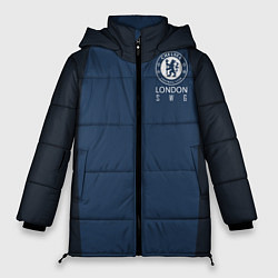 Куртка зимняя женская Chelsea FC: London SW6, цвет: 3D-черный