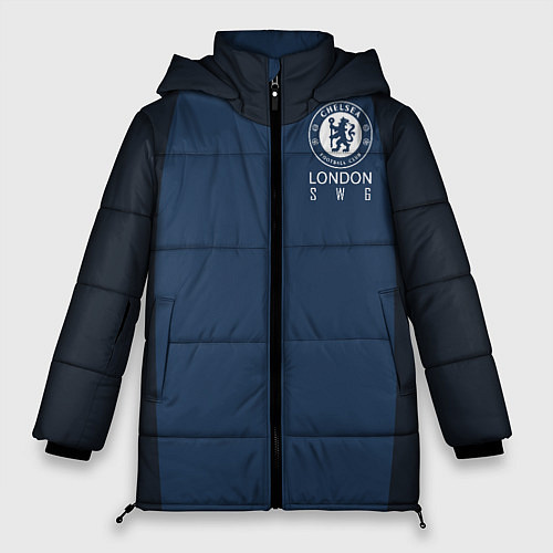 Женская зимняя куртка Chelsea FC: London SW6 / 3D-Черный – фото 1