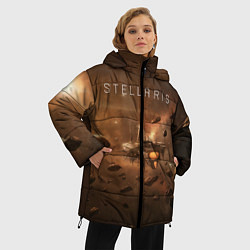 Куртка зимняя женская Stellaris, цвет: 3D-красный — фото 2