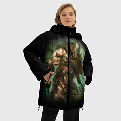 Куртка зимняя женская Magic: The Gathering, цвет: 3D-светло-серый — фото 2