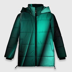 Куртка зимняя женская Emerald lines, цвет: 3D-черный