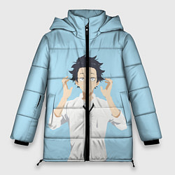 Куртка зимняя женская Форма голоса Koe no katachi, цвет: 3D-черный