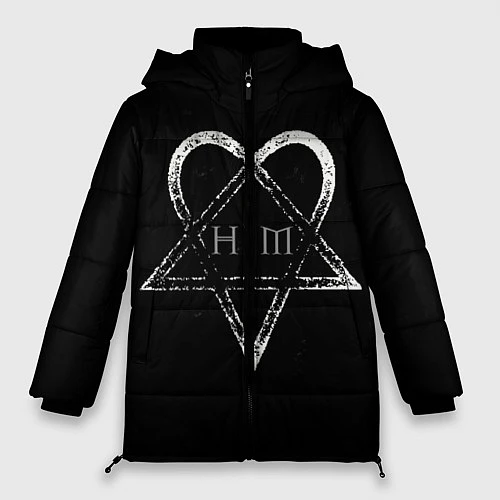 Женская зимняя куртка HIM / 3D-Черный – фото 1
