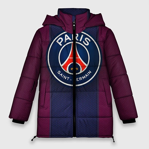 Женская зимняя куртка Paris Saint-Germain / 3D-Черный – фото 1