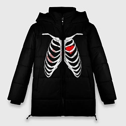 Куртка зимняя женская TOP Skeleton, цвет: 3D-черный