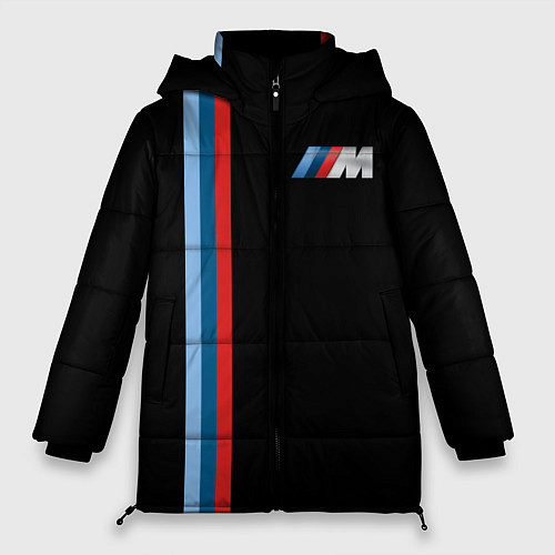 Женская зимняя куртка BMW BLACK COLLECTION БМВ / 3D-Черный – фото 1