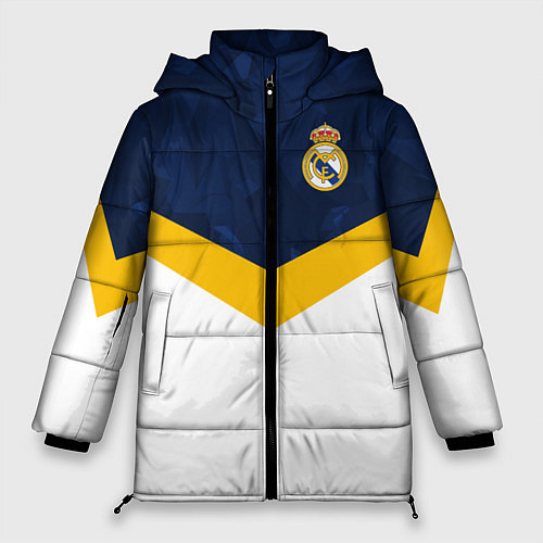 Женская зимняя куртка Real Madrid FC: Sport / 3D-Черный – фото 1