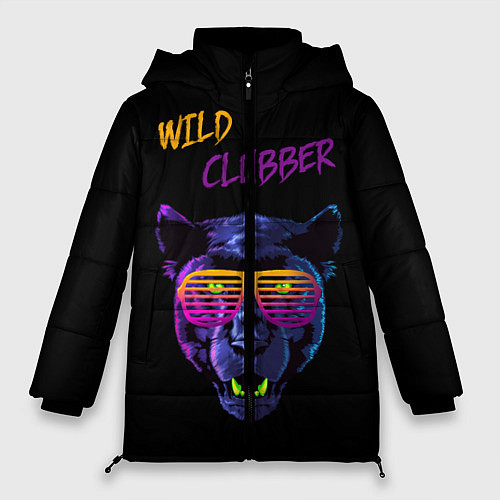 Женская зимняя куртка Wild Clubber / 3D-Черный – фото 1