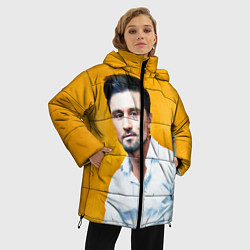 Куртка зимняя женская Билан, цвет: 3D-черный — фото 2