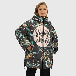 Куртка зимняя женская Super mom, цвет: 3D-черный — фото 2