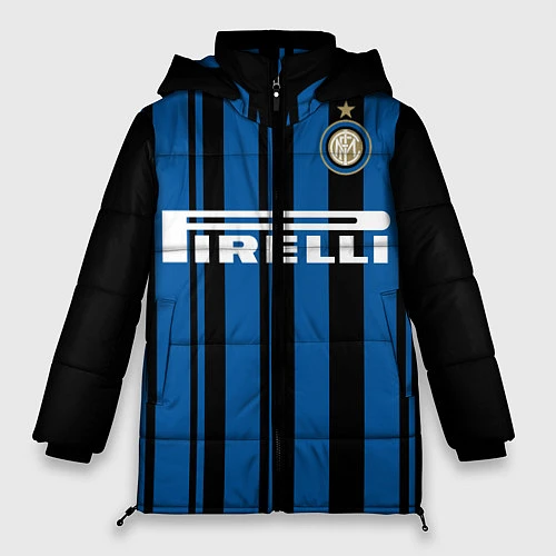 Женская зимняя куртка Inter FC: Home 17/18 / 3D-Черный – фото 1