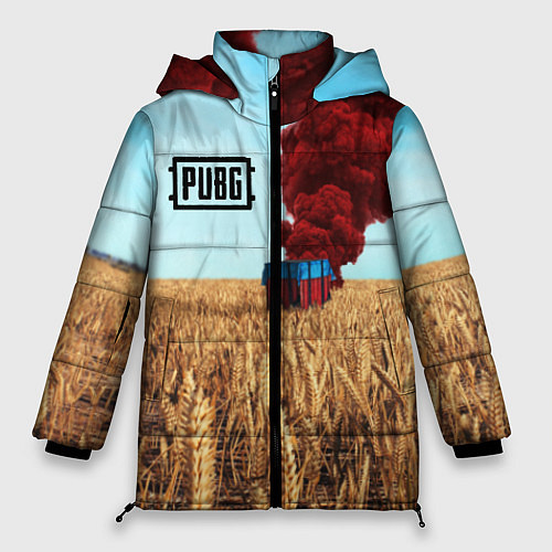 Женская зимняя куртка PUBG Box / 3D-Черный – фото 1