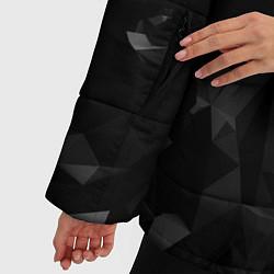 Куртка зимняя женская BMW M: Poly Sport, цвет: 3D-черный — фото 2