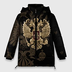 Куртка зимняя женская Золотой Герб России, цвет: 3D-красный