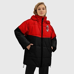 Куртка зимняя женская АC Milan: R&B Sport, цвет: 3D-светло-серый — фото 2