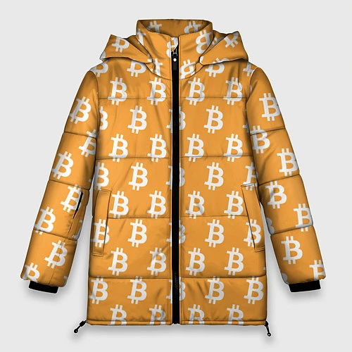 Женская зимняя куртка BTC Pattern / 3D-Черный – фото 1