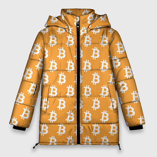 Женская зимняя куртка BTC Pattern / 3D-Красный – фото 1