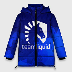 Куртка зимняя женская Team Liquid: Polygons, цвет: 3D-черный