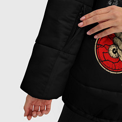 Куртка зимняя женская Metallica Skull, цвет: 3D-черный — фото 2