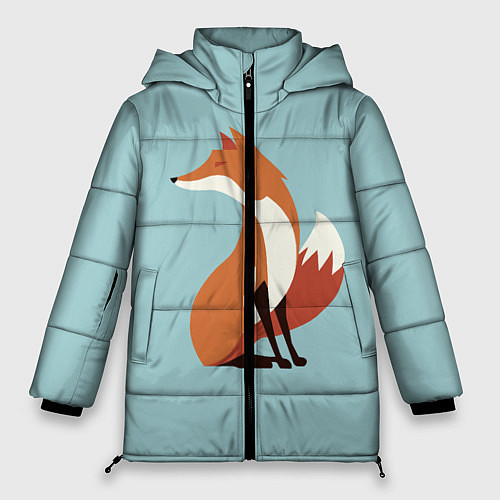 Женская зимняя куртка Minimal Fox / 3D-Черный – фото 1