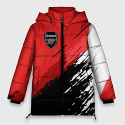 Куртка зимняя женская FC Arsenal: Original, цвет: 3D-черный