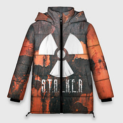 Куртка зимняя женская S.T.A.L.K.E.R: Orange Toxic, цвет: 3D-черный