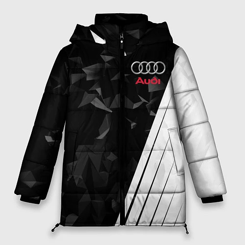 Женская зимняя куртка Audi: Black Poly / 3D-Черный – фото 1