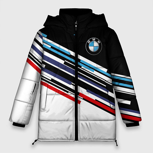 Женская зимняя куртка BMW BRAND COLOR БМВ / 3D-Красный – фото 1