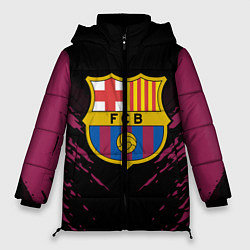 Куртка зимняя женская Barcelona FC: Sport Fashion, цвет: 3D-черный