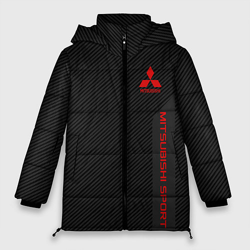 Женская зимняя куртка Mitsubishi: Sport Line / 3D-Черный – фото 1