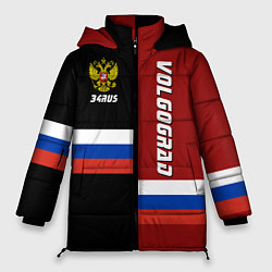 Куртка зимняя женская Volgograd, Russia, цвет: 3D-черный