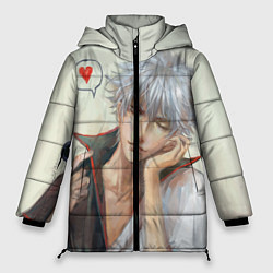 Куртка зимняя женская Sakata Gintoki, цвет: 3D-светло-серый
