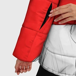 Куртка зимняя женская Райан Гослинг, цвет: 3D-красный — фото 2