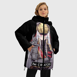 Куртка зимняя женская Re:Creators, цвет: 3D-черный — фото 2