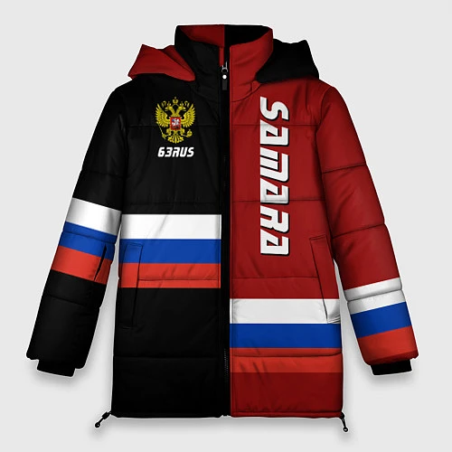 Женская зимняя куртка Samara, Russia / 3D-Черный – фото 1
