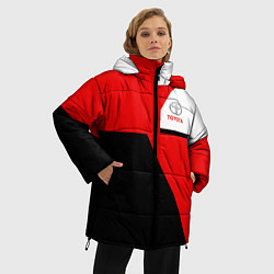 Куртка зимняя женская Toyota Sport, цвет: 3D-светло-серый — фото 2