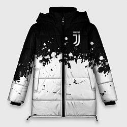 Куртка зимняя женская FC Juventus Sport, цвет: 3D-черный