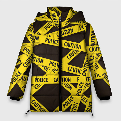 Женская зимняя куртка Police Caution / 3D-Черный – фото 1